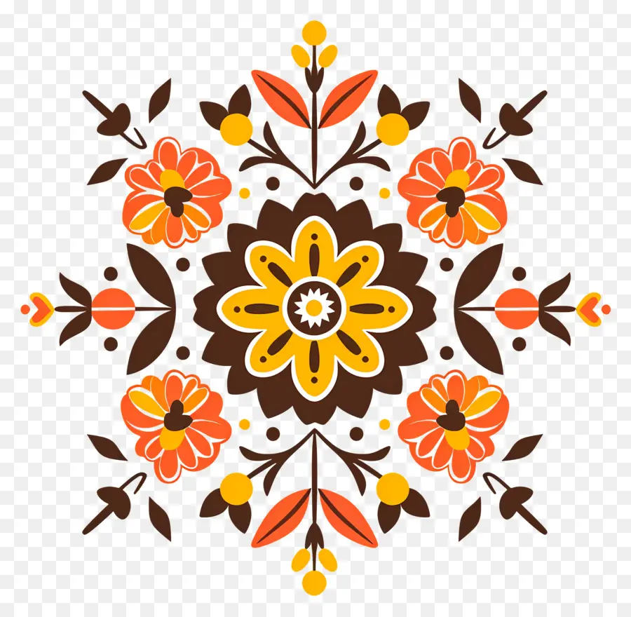 Motif Floral，Conception Florale PNG