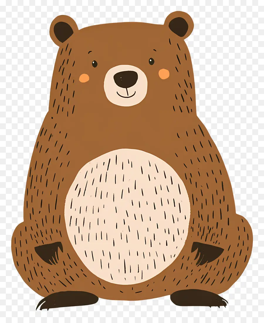 Grizzly，Ours De Dessin Animé PNG