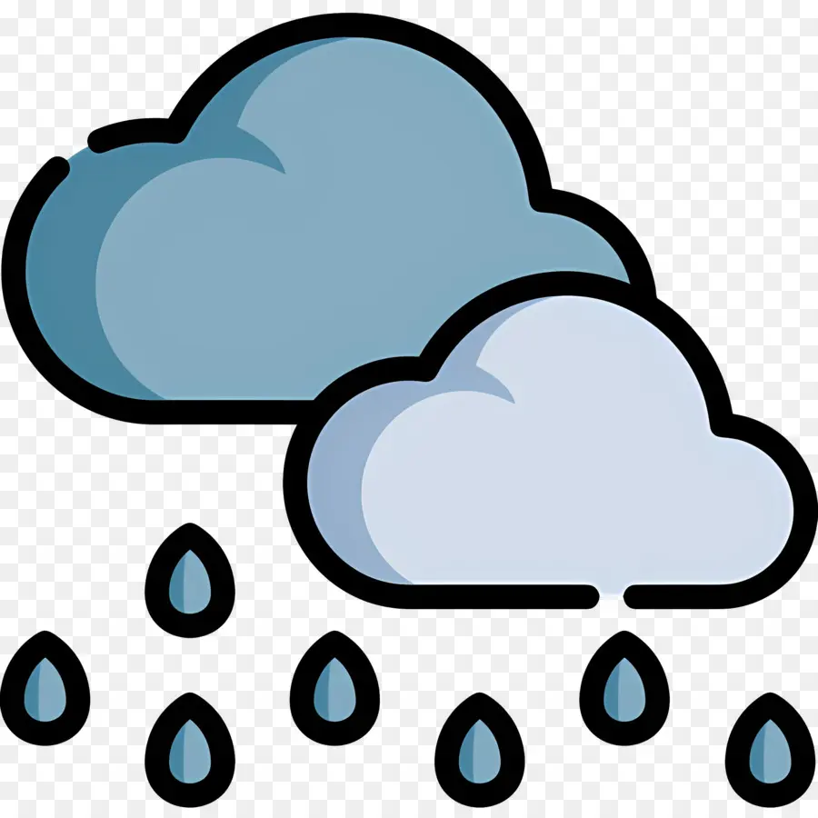 Nuage De Pluie，Nuage PNG