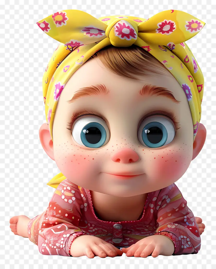 Petite Fille，Bébé Mignon PNG