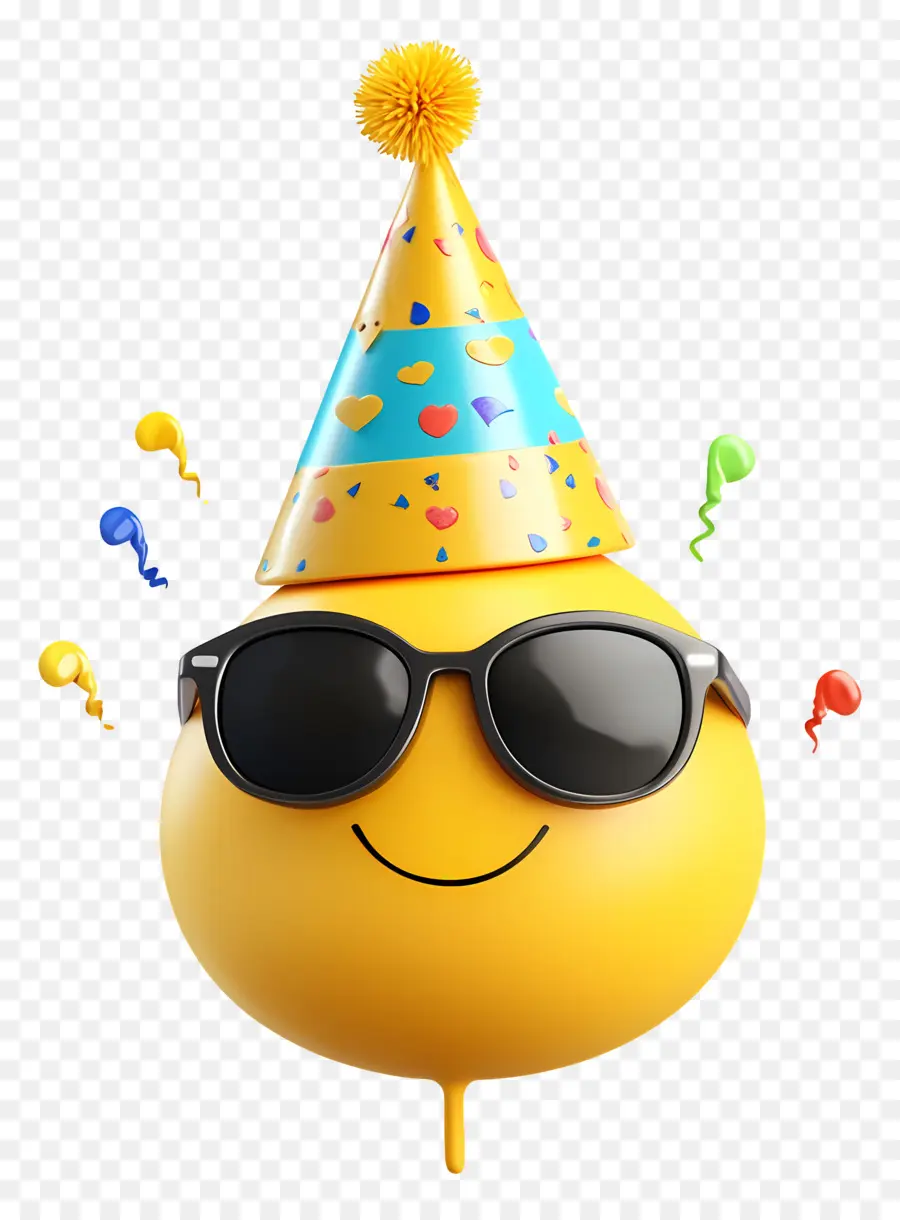 Anniversaire Emoji，Fête Emoji PNG