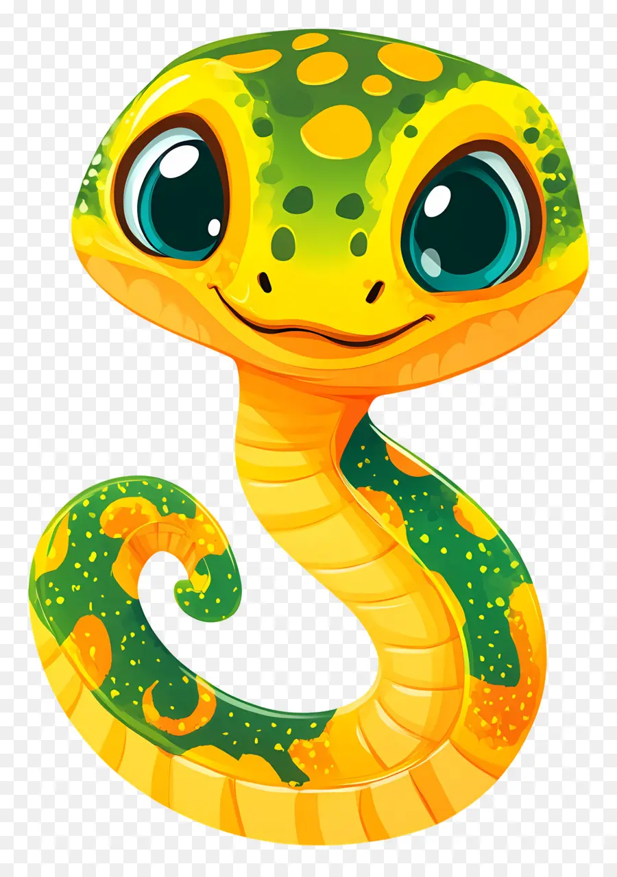 Serpent Mignon，Serpent Jaune PNG