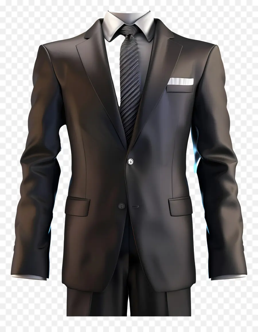 Tenue Formelle Pour Hommes，Costume Noir PNG