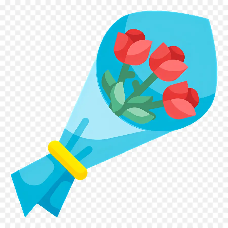 Bouquet De Roses，Bouquet De Fleurs PNG