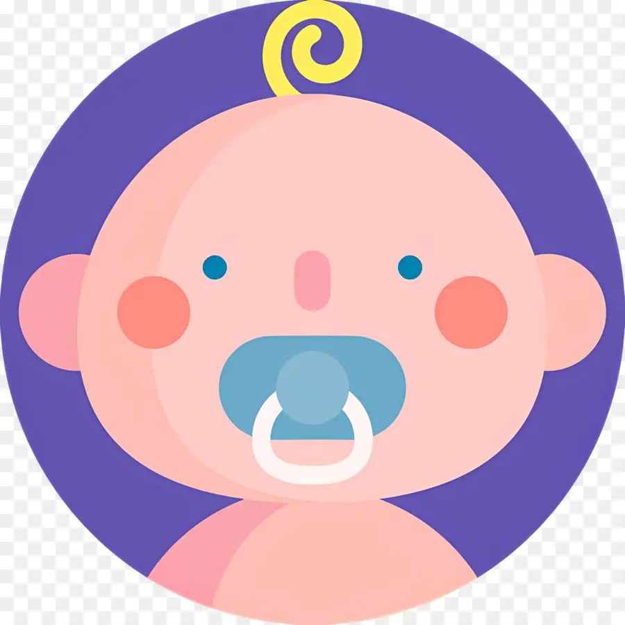 Bébé Garçon，Bébé Avec Tétine PNG