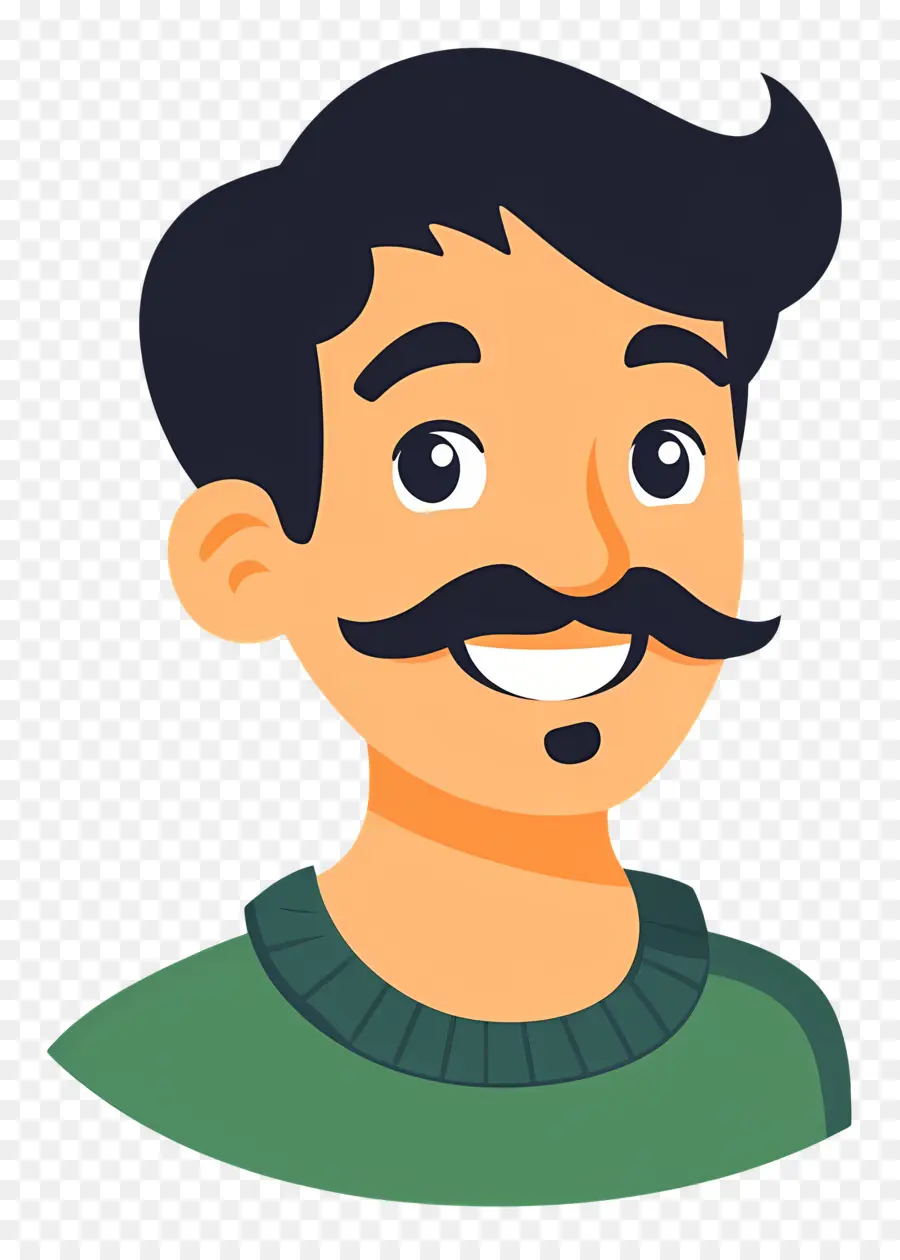 Homme Moustachu，Homme à Moustache PNG