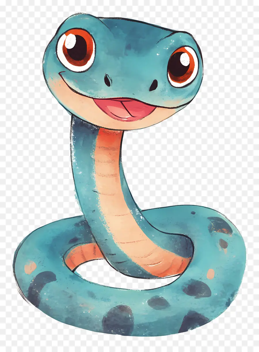 Serpent Mignon，Serpent De Dessin Animé PNG