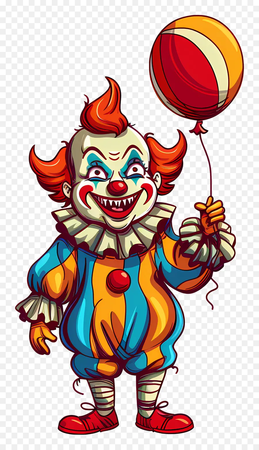 Clown Effrayant，Clown PNG