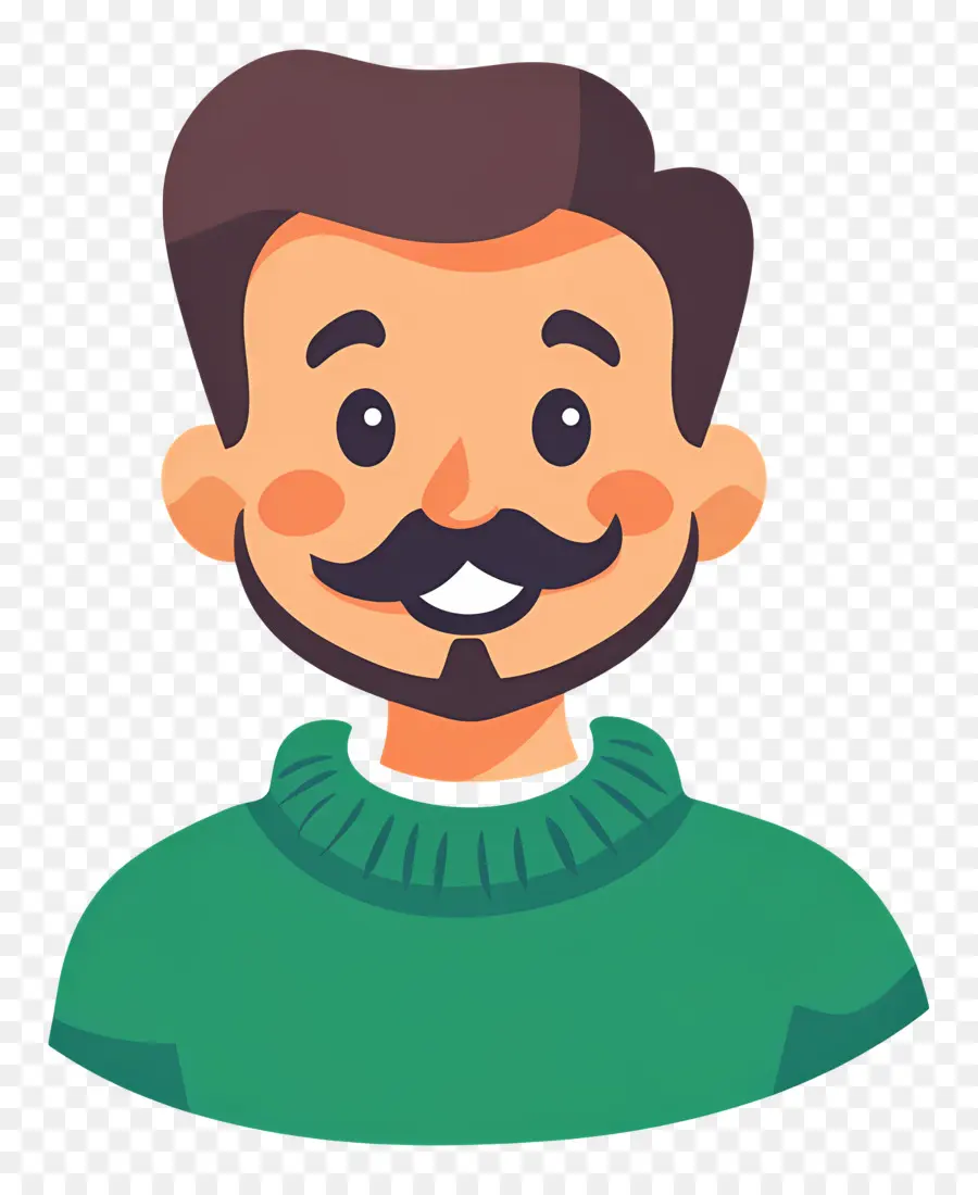 Homme Moustachu，Homme à Moustache PNG