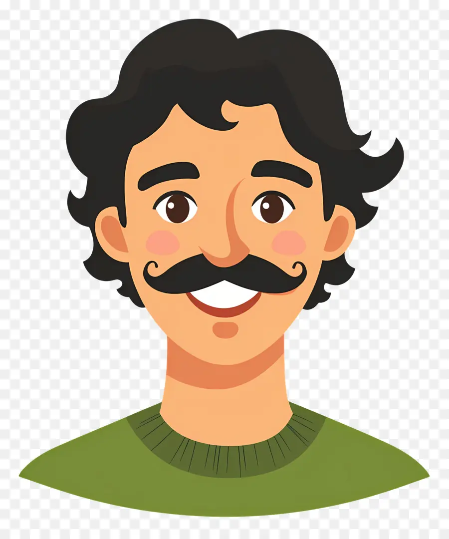 Homme Moustachu，Homme à Moustache PNG