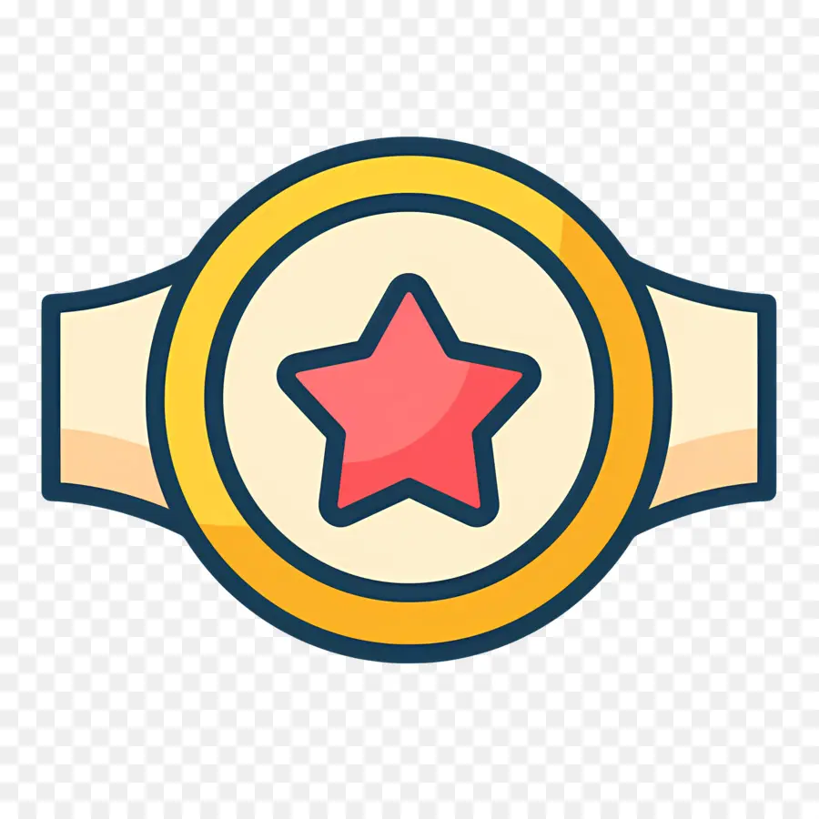 Ceinture De Champion，Médaille PNG