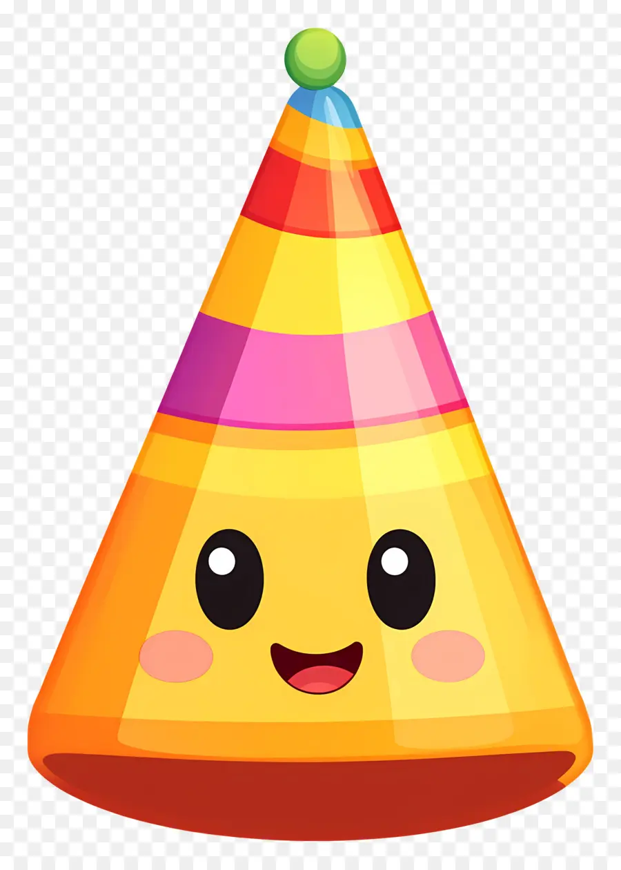 Anniversaire Emoji，Chapeau De Fête PNG