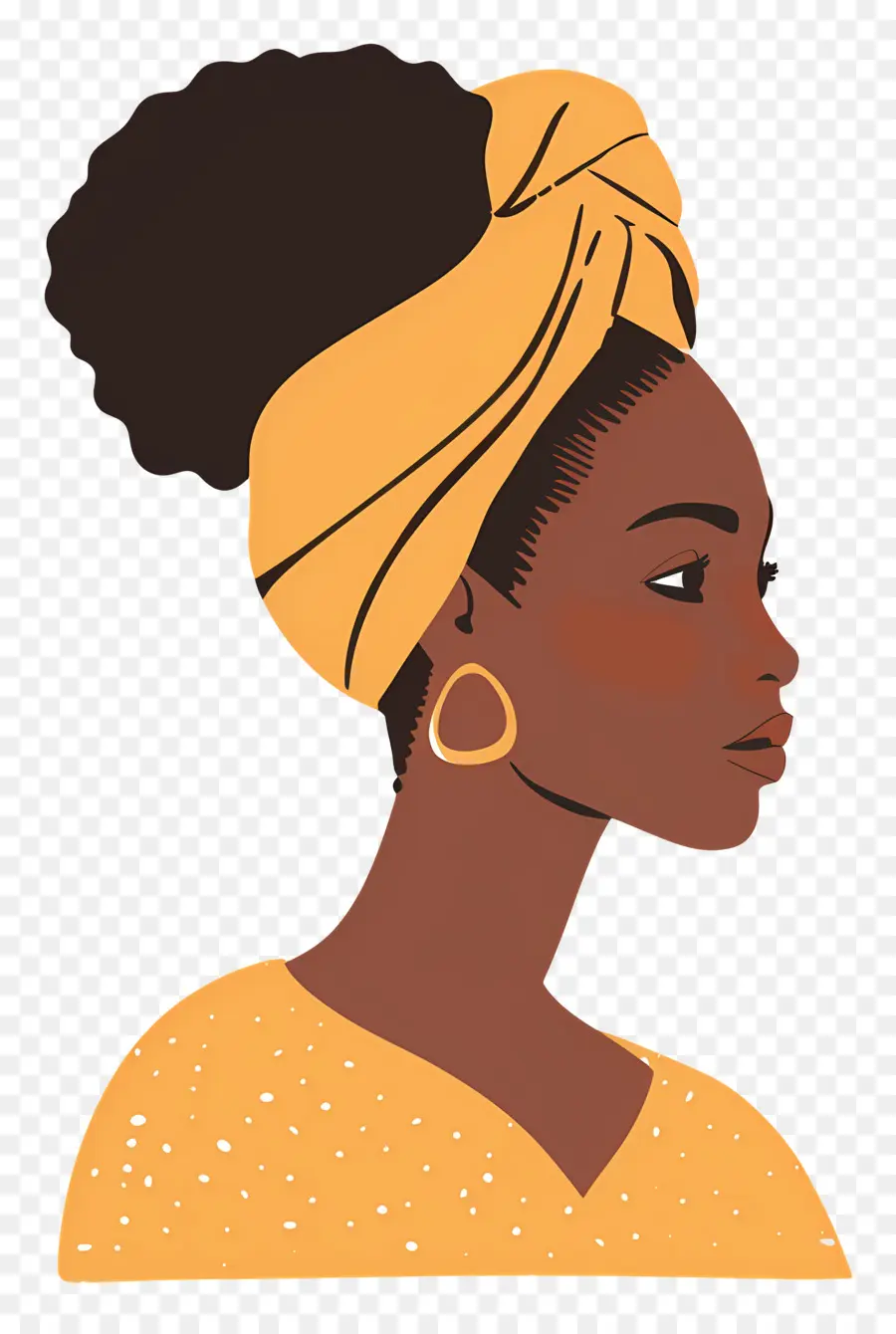 Femme Africaine，Silhouette De Femme PNG