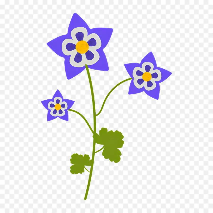 Fleur Sauvage，Fleurs Violettes PNG