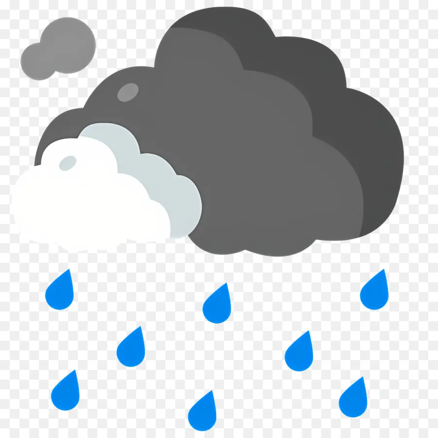 Nuage De Pluie，Pluie PNG