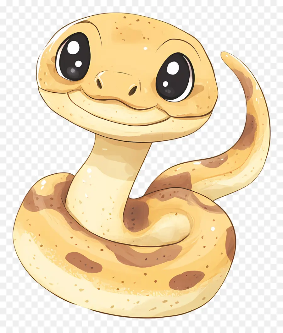 Serpent Mignon，Serpent Jaune PNG