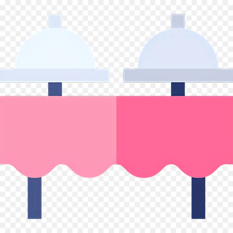 Buffet，Table Avec Cloche PNG