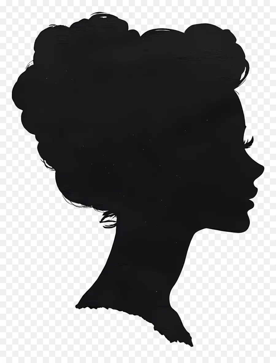 Silhouette Féminine，Silhouette De Femme PNG