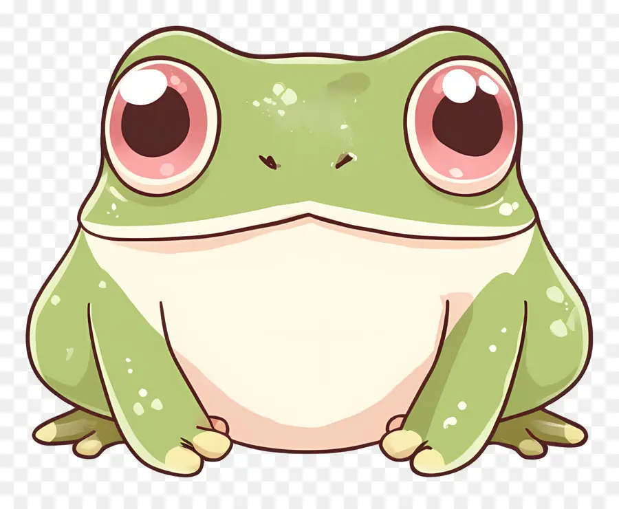 Grenouille Kawaii，Grenouille PNG