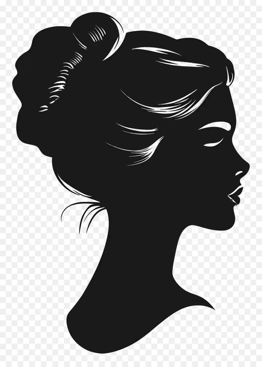 Silhouette Féminine，Silhouette PNG