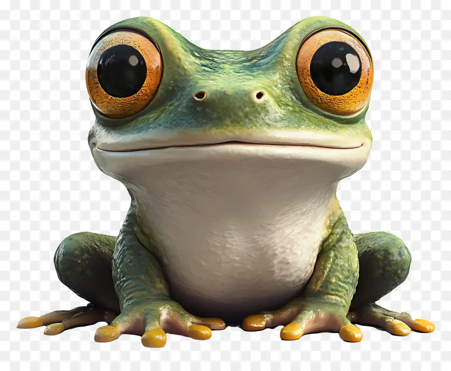 Grenouille Kawaii，Grenouille PNG