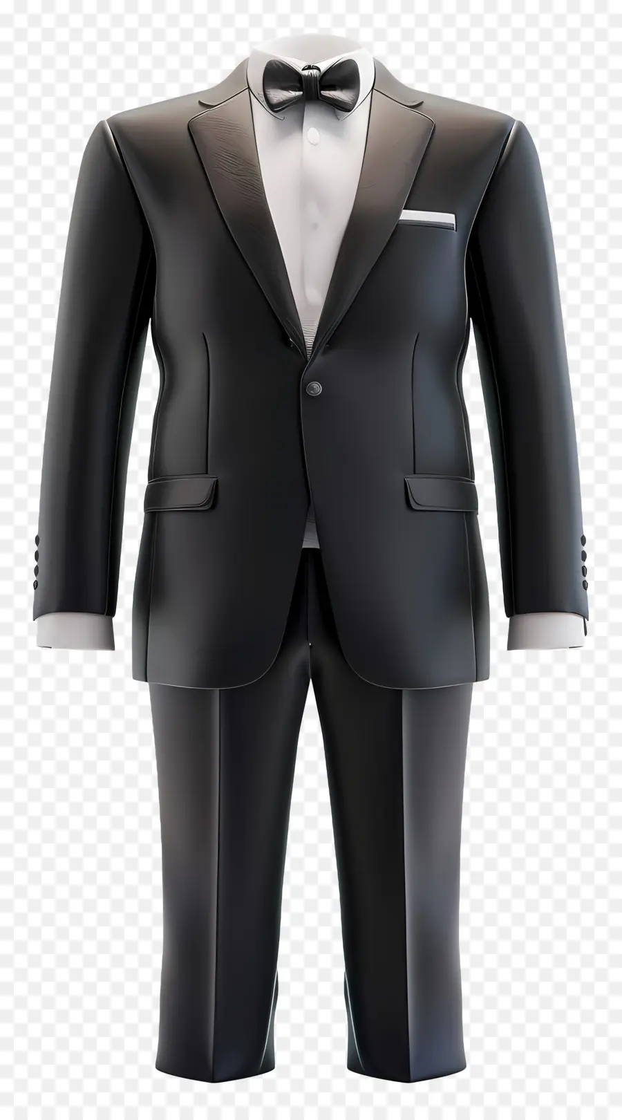 Tenue Formelle Pour Hommes，Costume Noir PNG