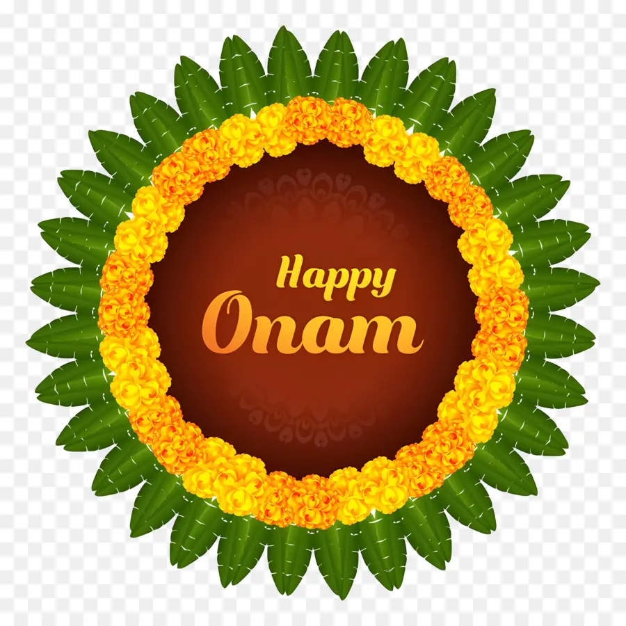 Joyeux Onam，Fleurs PNG