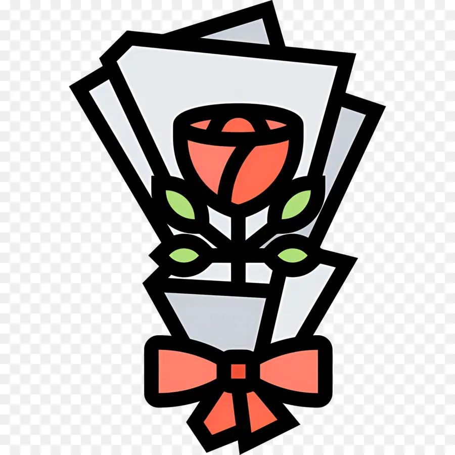 Bouquet De Roses，Bouquet PNG