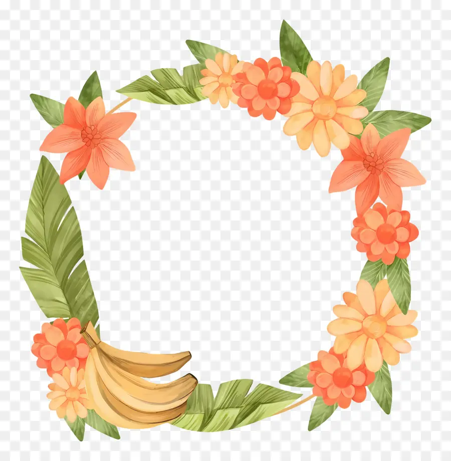 Joyeux Onam，Couronne Florale PNG