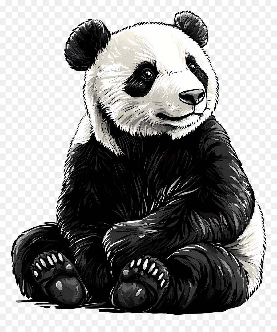 Ours Panda，Panda PNG