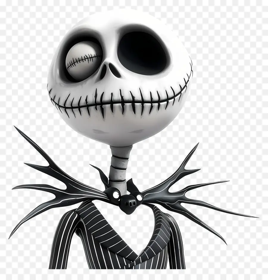 Jack Skellington，Caractère Squelette PNG