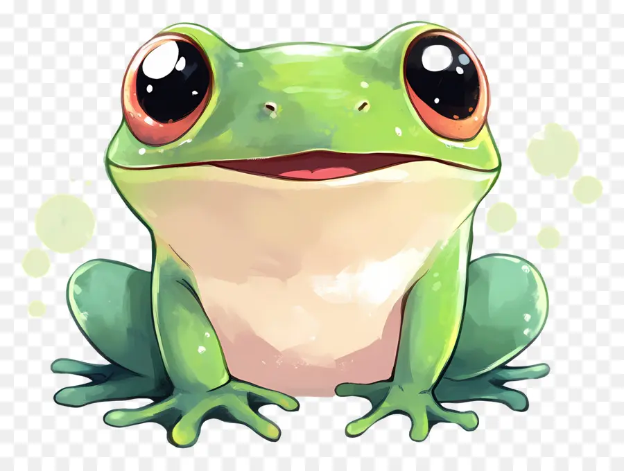 Grenouille Kawaii，Grenouille Mignonne PNG