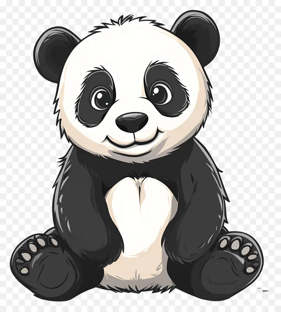 Ours Panda，Panda PNG