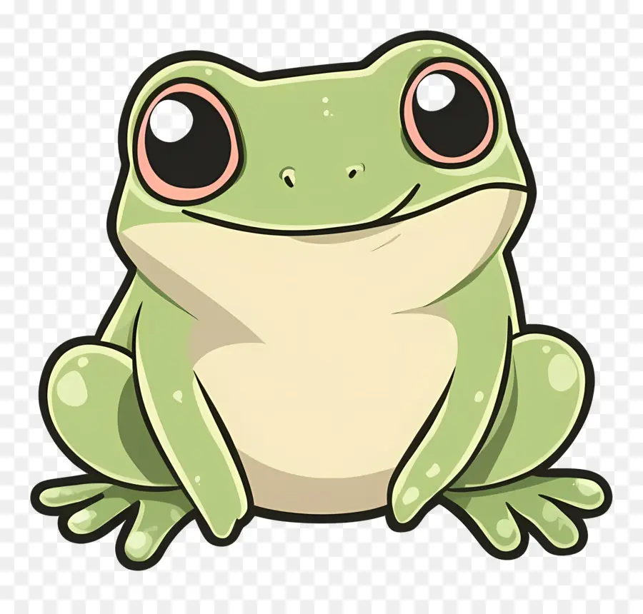 Grenouille Kawaii，Grenouille PNG