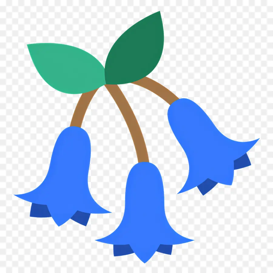 Fleur Sauvage，Fleurs Bleues PNG