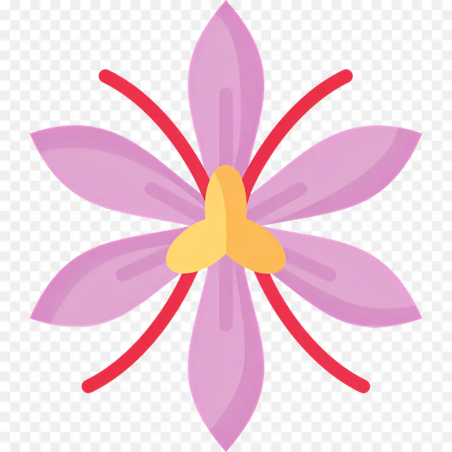 Safran，Fleur Violette PNG