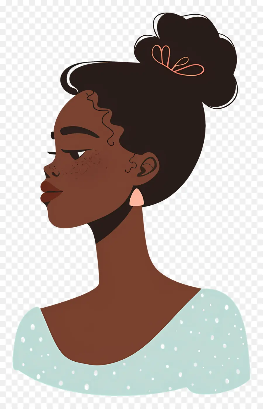 Femme Africaine，Femme Avec Afro PNG