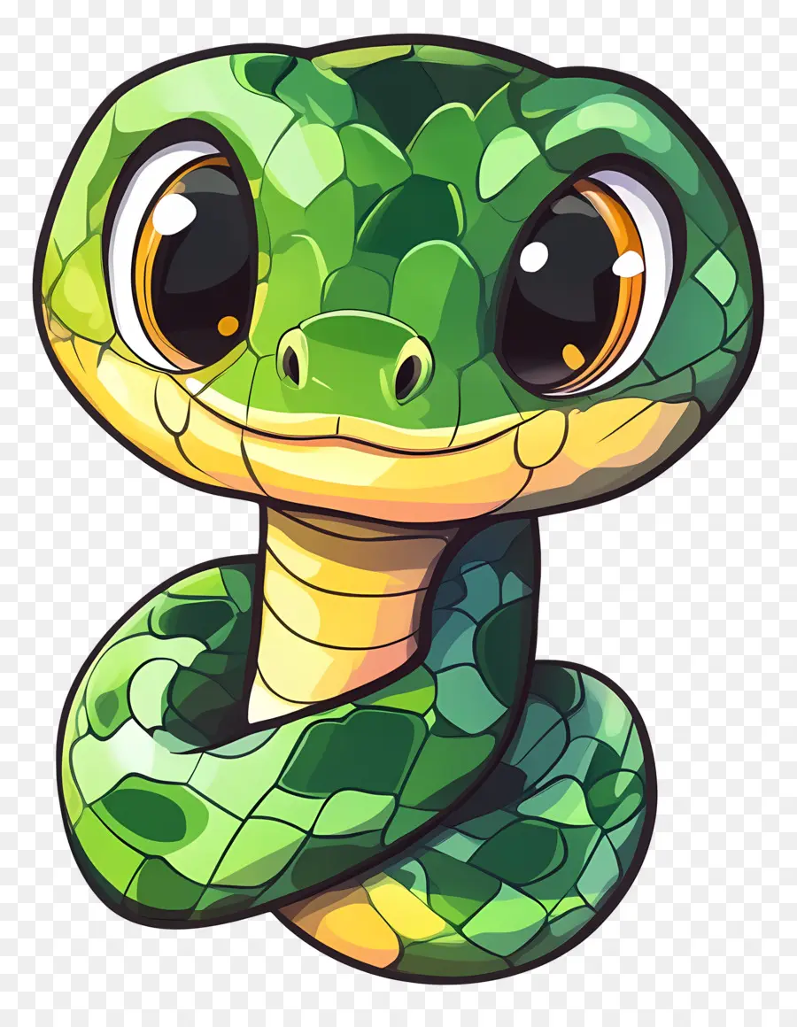 Serpent Mignon，Serpent Vert PNG