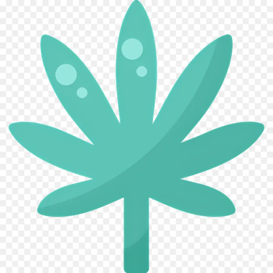 Feuille De Cannabis，Feuille PNG