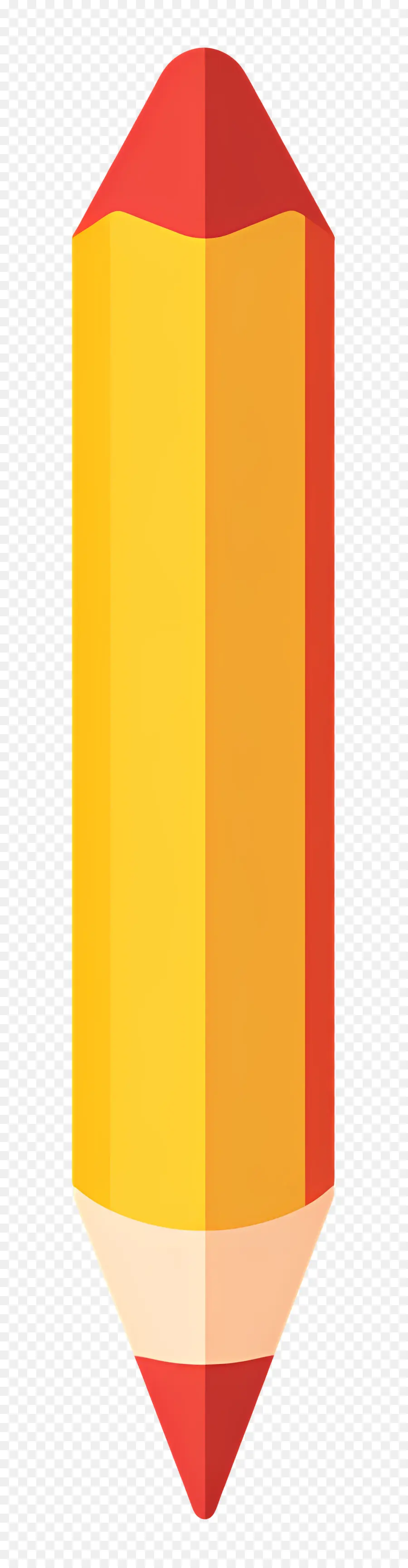 Crayon Jaune，En écrivant PNG