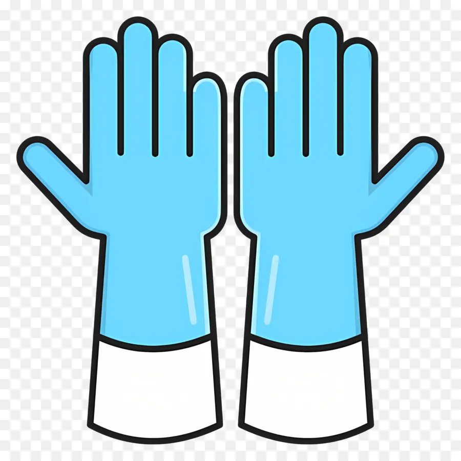 Gants，Gants Bleus PNG