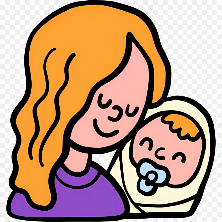 Mère Et Bébé，Mère PNG