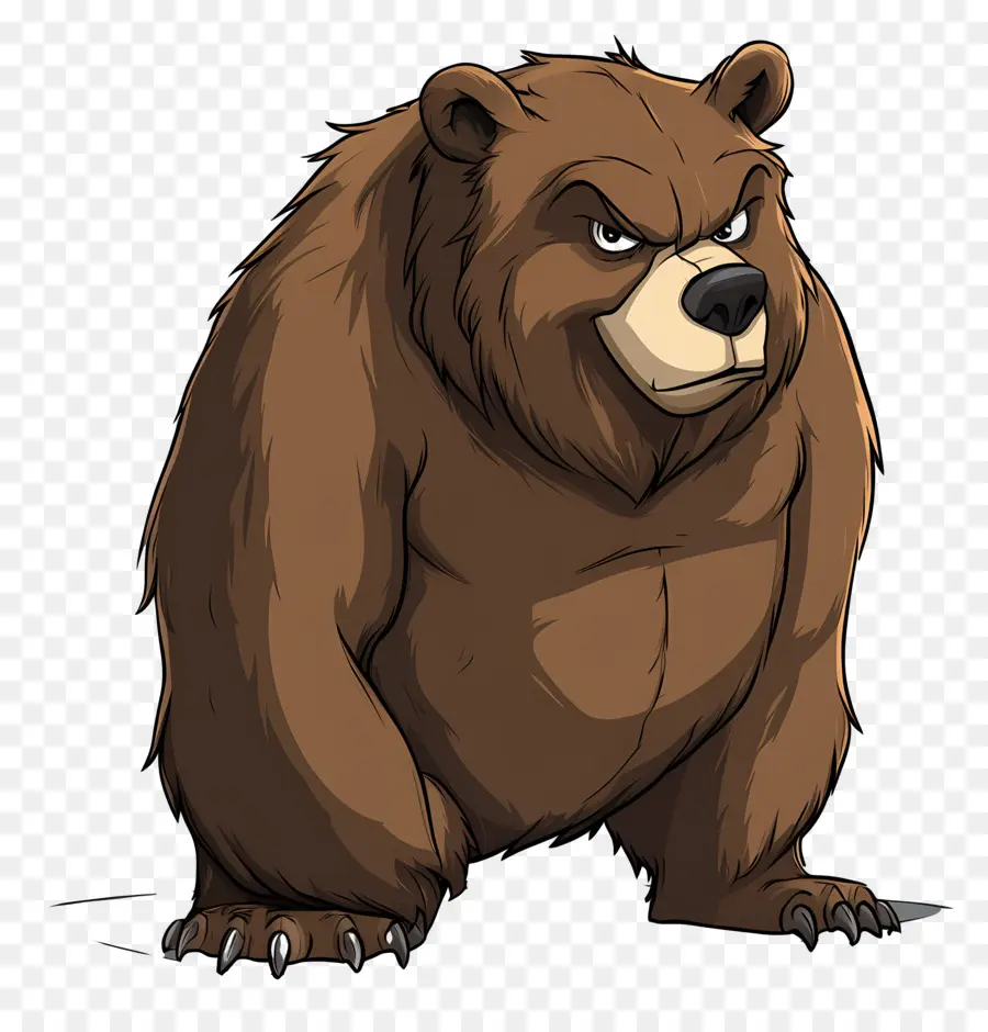 Grizzly，Ours En Colère PNG