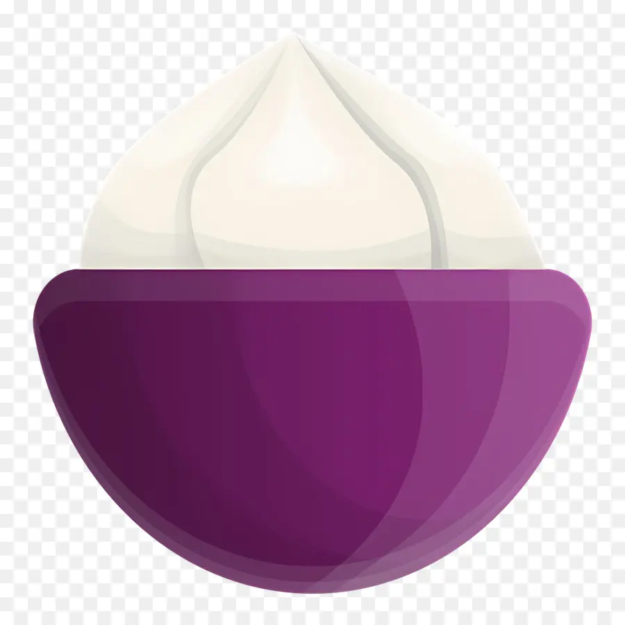 Mangoustan，Crème PNG