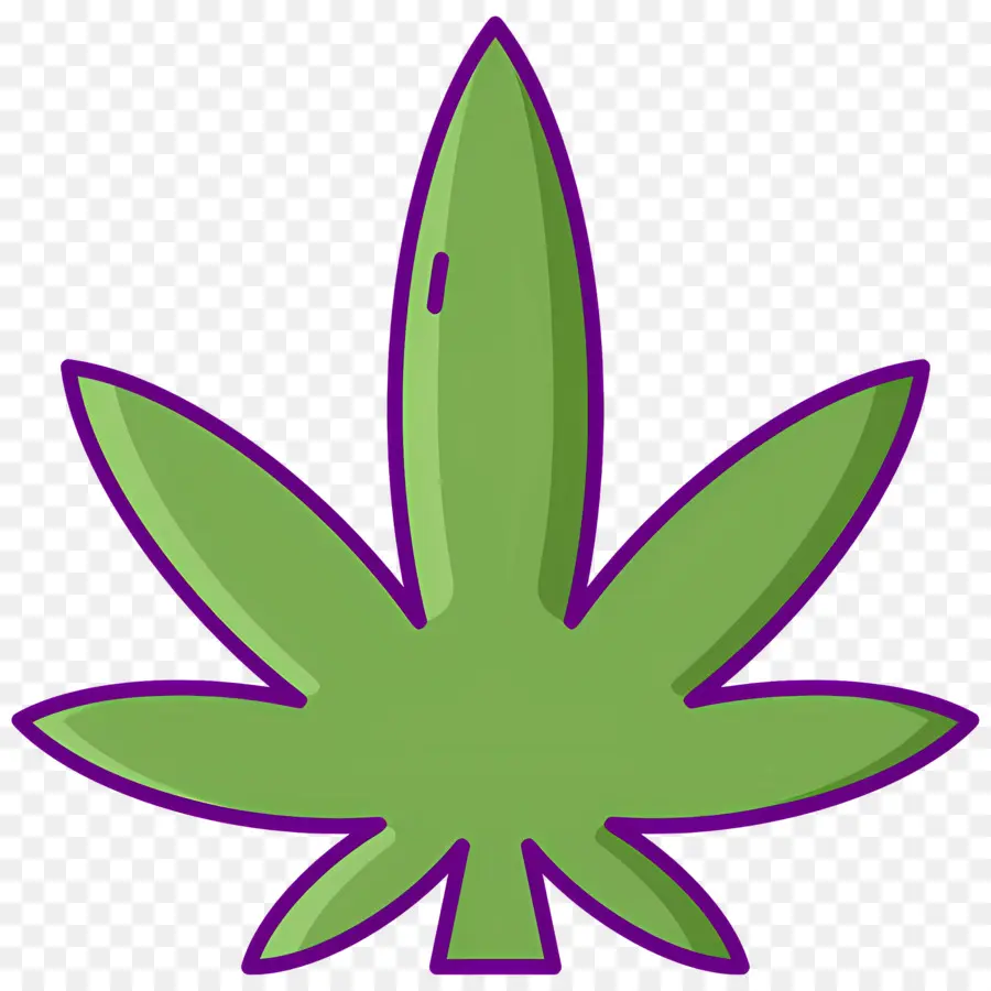 Feuille De Cannabis，Feuille PNG