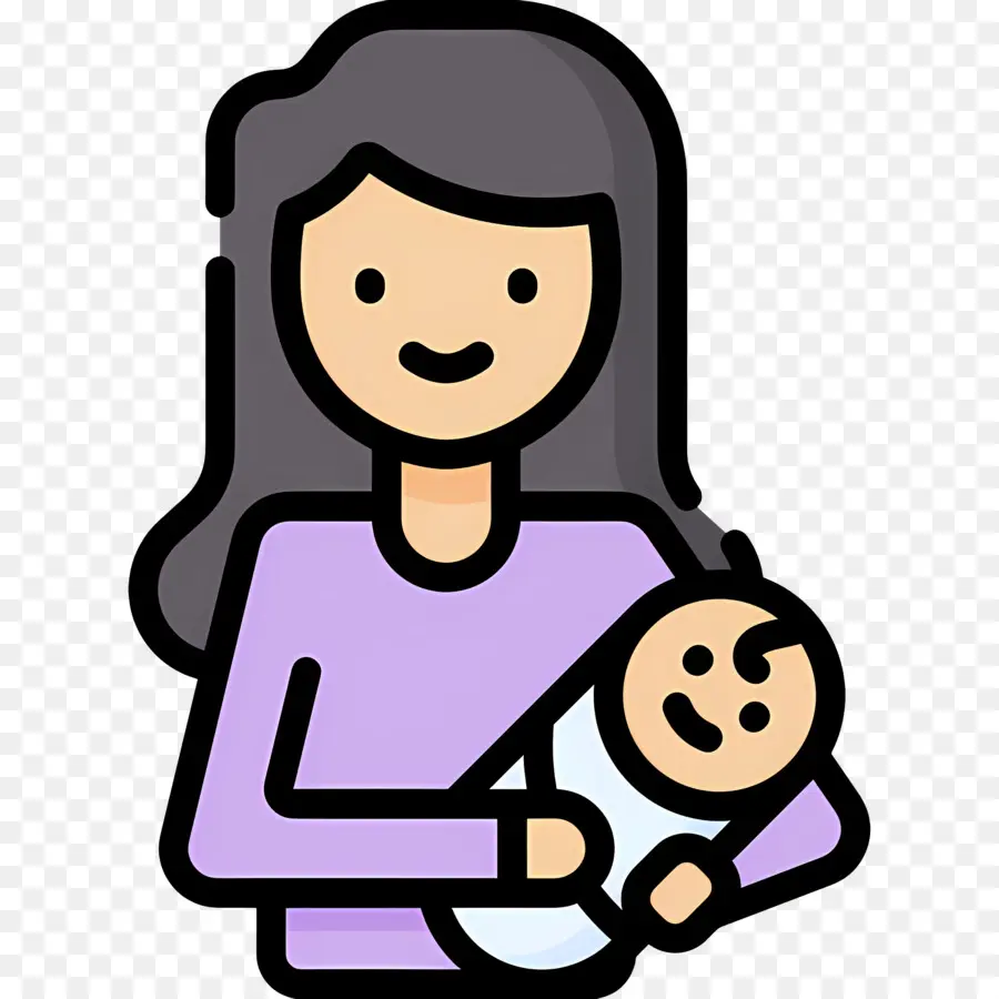 Mère Et Bébé，Mère PNG