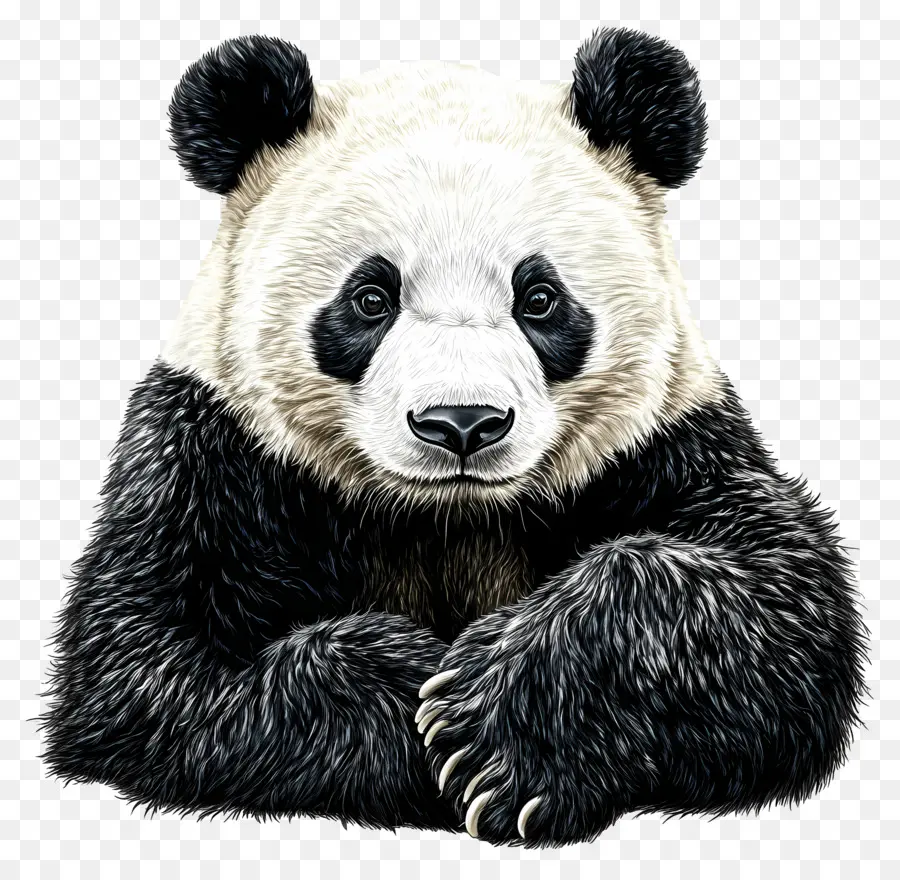 Ours Panda，Panda PNG