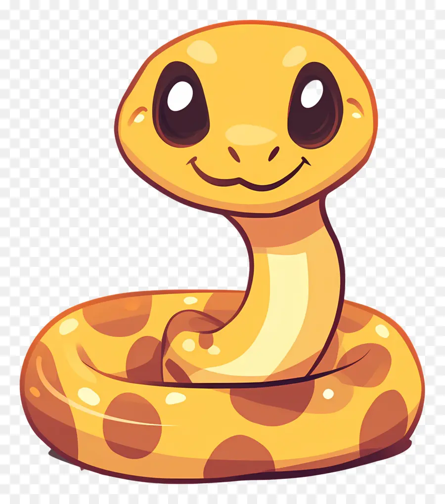 Serpent Mignon，Serpent Jaune PNG