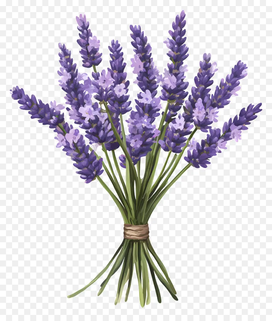 Bouquet De Lavande，Lavande PNG