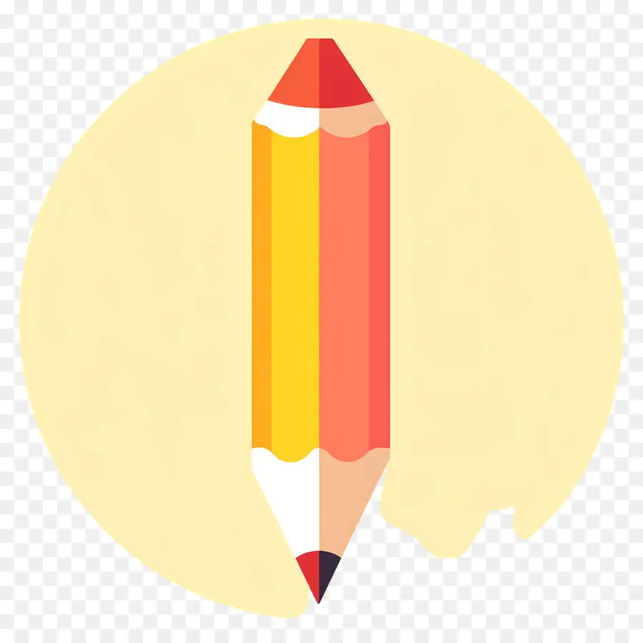 Crayon Jaune，Crayon Et Règle PNG